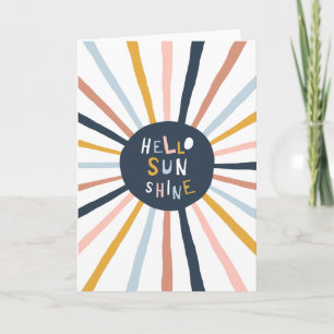 Hej Sunshine Kort