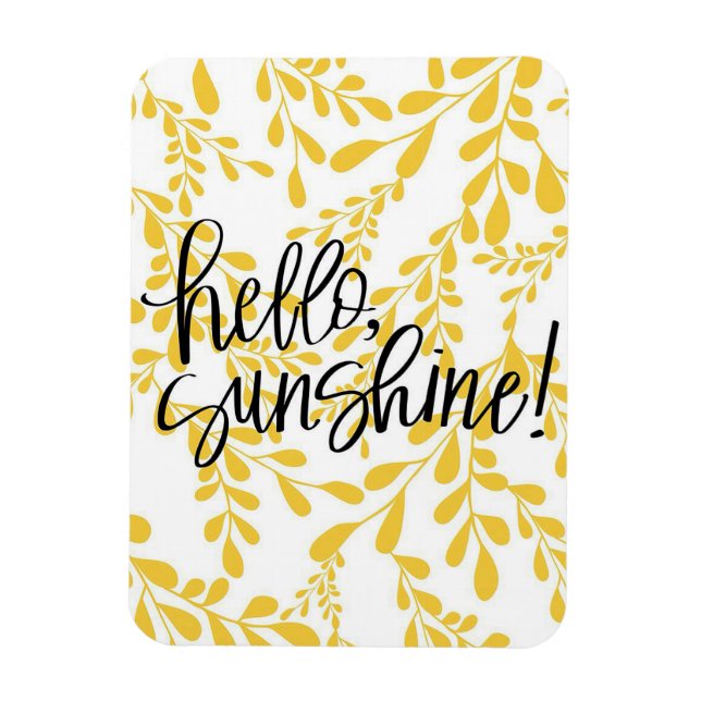 Hej Sunshine Magnet (Vertikal)