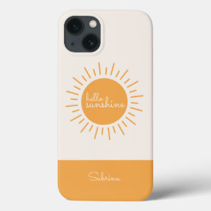 Hej Sunshine Personlig Gult Boho