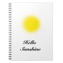 Hej Sunshine Photo Notebook
