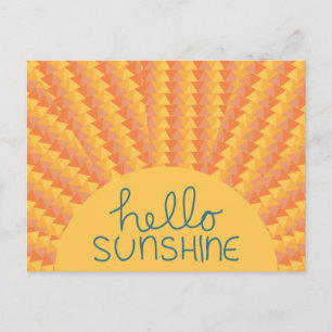 Hej Sunshine - Postard Vykort