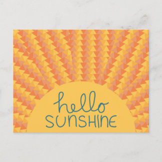 Hej Sunshine - Postard Vykort