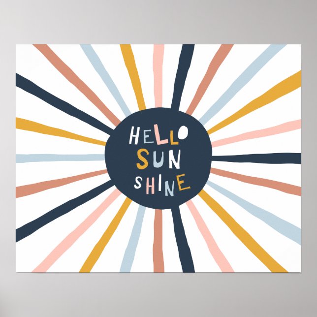 Hej Sunshine Poster (Framsidan)