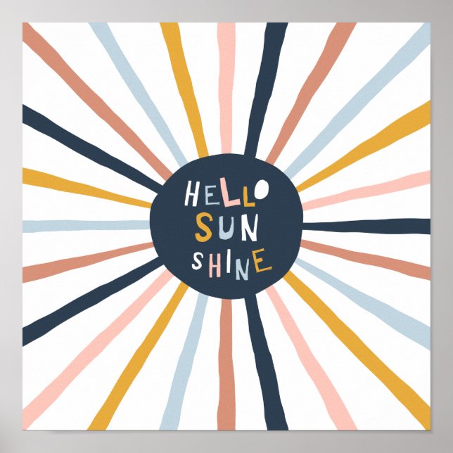 Hej Sunshine Poster (Framsidan)