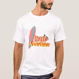 Hej Sunshine sommarvibes T Shirt