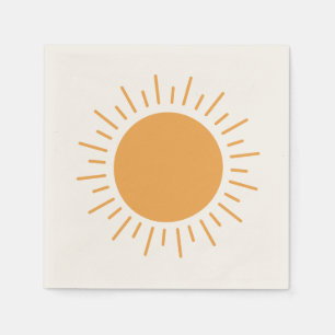 Hej Sunshine sött boho duschnapkins Pappersservett