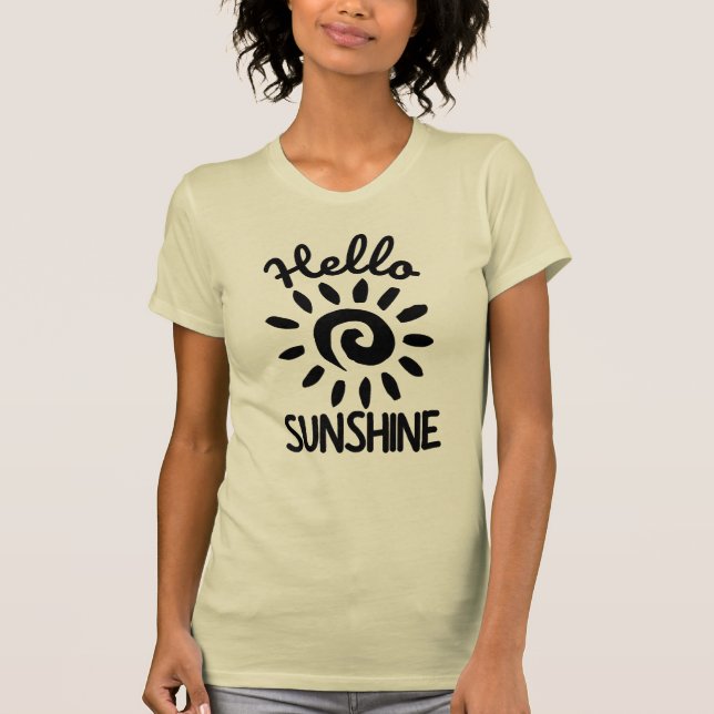 Hej Sunshine T-Shirt (Framsida)