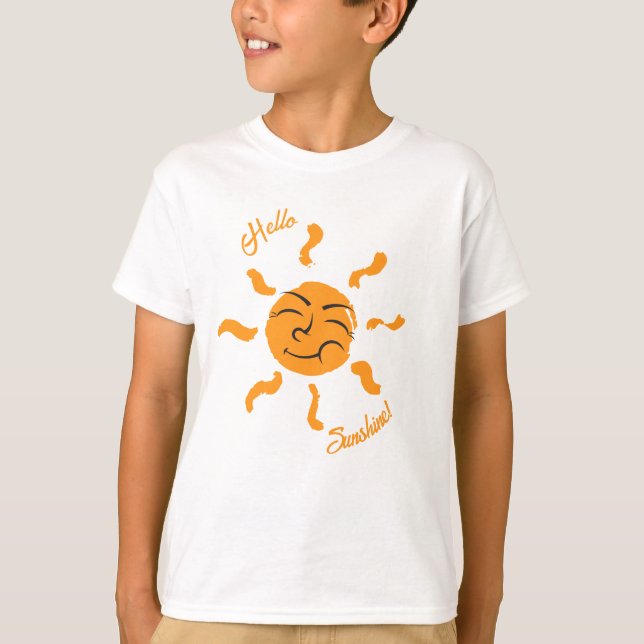 ’Hej Sunshine’ T-Shirt (Framsida)
