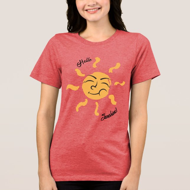 ’Hej Sunshine’ T-Shirt (Framsida)
