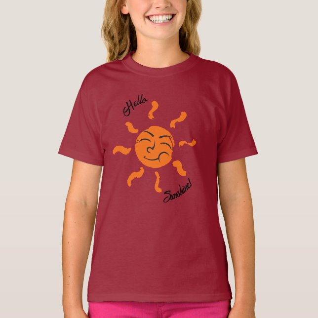 ’Hej Sunshine’ T-Shirt (Framsida)