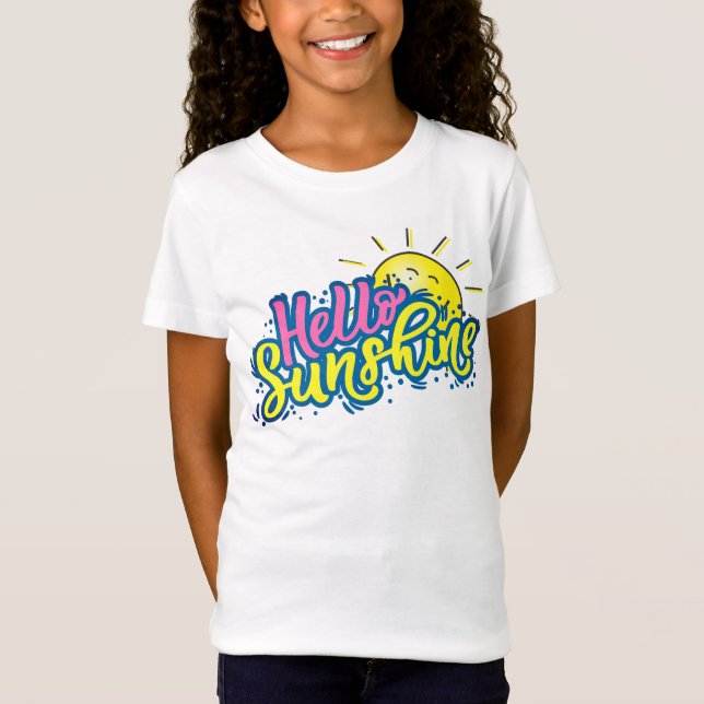 Hej Sunshine T-Shirt (Framsida)