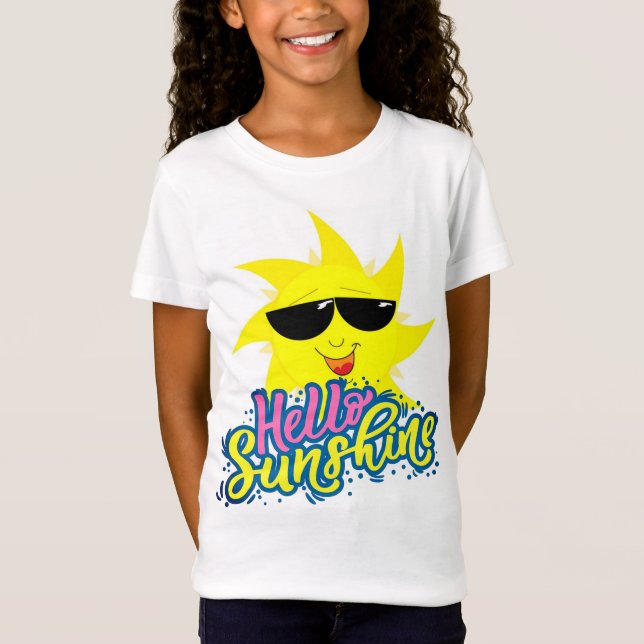 Hej Sunshine T-Shirt (Framsida)
