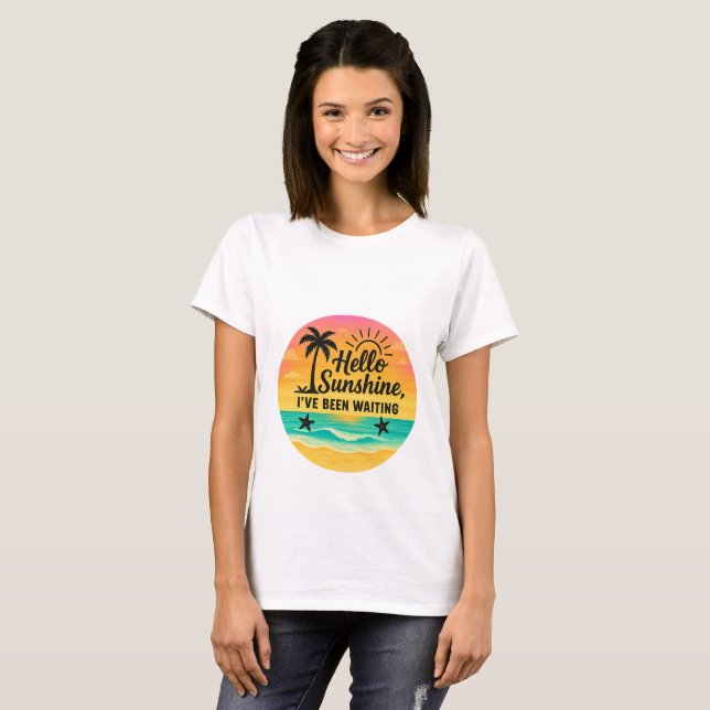 Hej Sunshine T Shirt (Hel framsida)