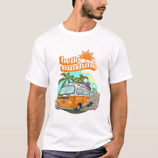Hej Sunshine T-Shirt (Framsida)