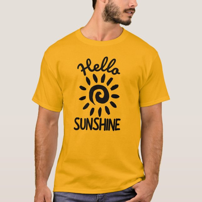 Hej Sunshine T-Shirt (Framsida)