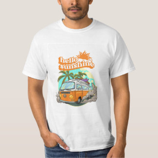 Hej Sunshine T-Shirt - Bygg din dag med en