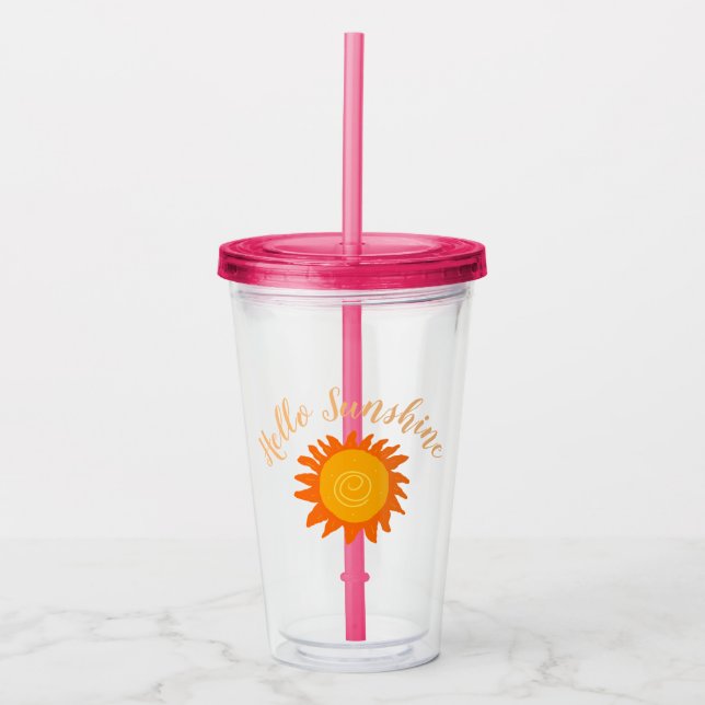 Hej Sunshine Take Away Mugg (Framsida)