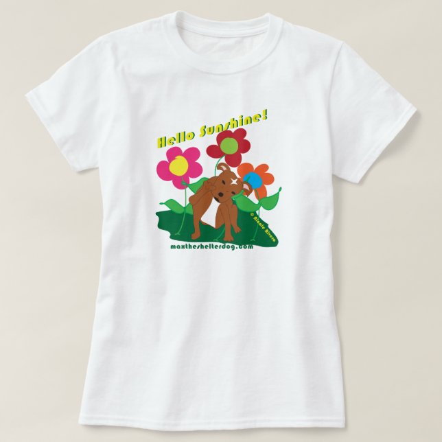 Hej Sunshine! Tee Shirt (Design framsida)