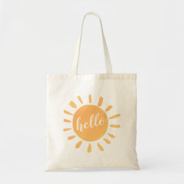 Hej Sunshine Tote Bag Tygkasse