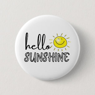 Hej Sunshine Vår sommar Knapp