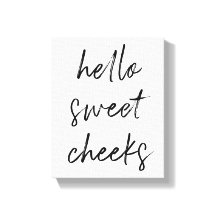 Hej Sweet Cheek Funny Toilet Bathroom