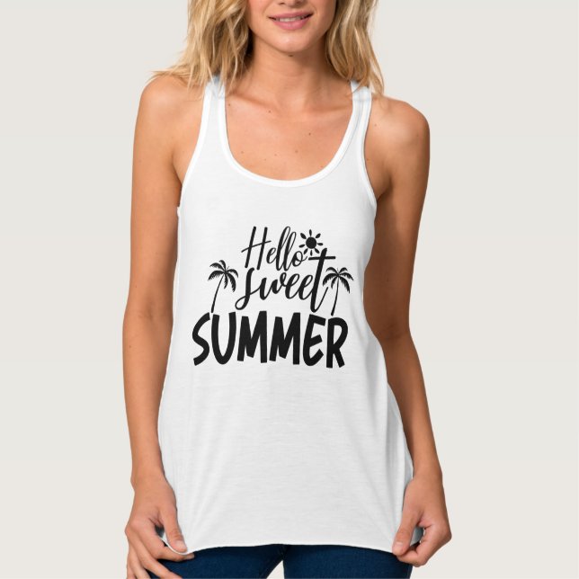 Hej Sweet Summer-96828 Linne Med Racerback (Framsida)
