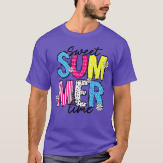 Hej Sweet Summertime Vacation Beach Matching Fam T Shirt