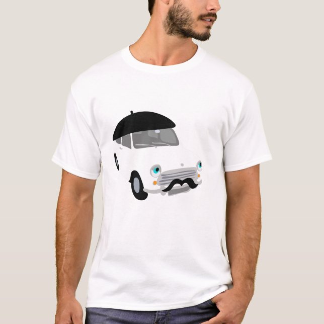 Hej! T-shirt för bil (Framsida)