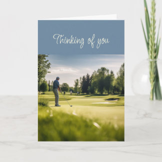 Hej tänker på er Golfer på Golfkursen Kort