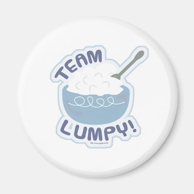 Hej Team Lumpy Potatis Magnet (Framsidan)
