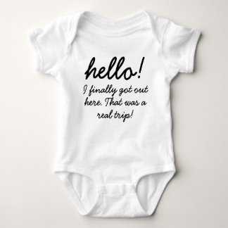 Hej! Till sist har här baby humor T Shirt