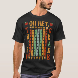 Hej, tredje Klass Back to school 1 T Shirt
