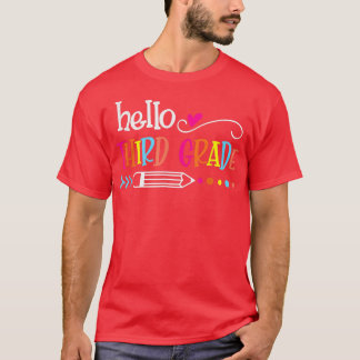 Hej Tredje Klass Lundtig tredje Klass Back to scho T Shirt