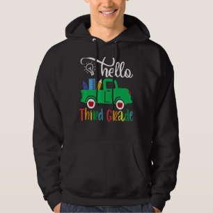Hej Tredje Klass-teamet Tredje Klass Back to schoo Hoodie