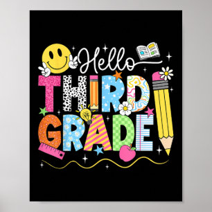 Hej Tredje Klass-teamet Tredje Klass Back to schoo Poster