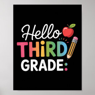 Hej Tredje Klass-teamet Tredje Klass Back to schoo Poster