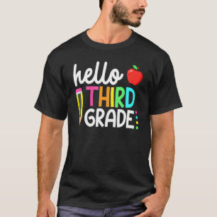 Hej Tredje Klass-teamet Tredje Klass Back to schoo T Shirt