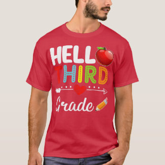 Hej Tredje Klass-teamet Tredje Klass Back to schoo T Shirt