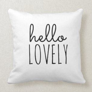 hej underbar chic trendig kärlek design Dekorativ Kudde