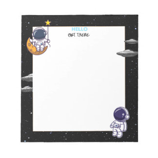 HEJ UT DÄR Anteckningsblock