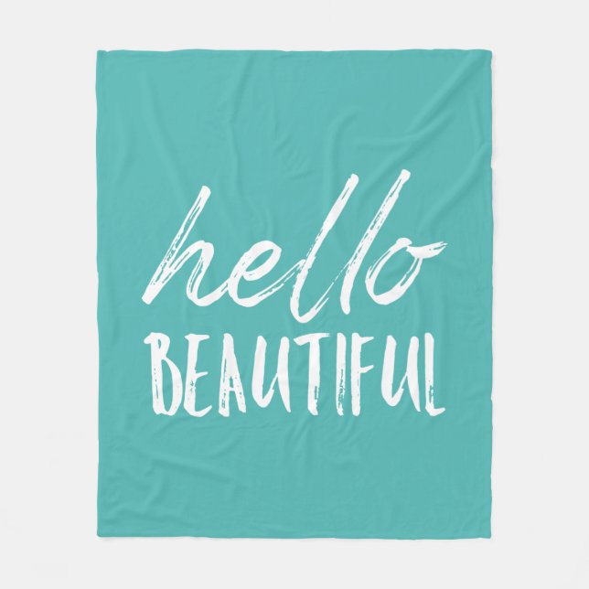 Hej vacker fleecefilt (Framsidan)