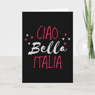 Hej vacker Italien Kort