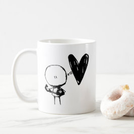 Hej Vackert - jag kärlek du Coffee Mugg