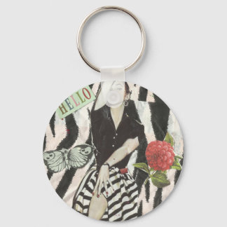 Hej Vackra B&W! Nyckelring