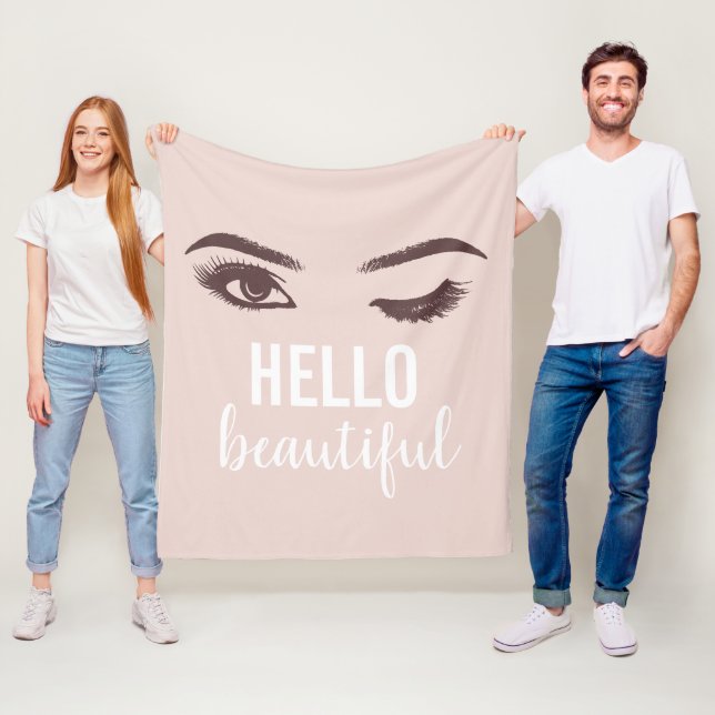 Hej Vackra lash Eyelash Makeup Artist Fleecefilt (På plats)