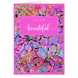 Hej Vackra Valentineser Årsdag Hälsningskort