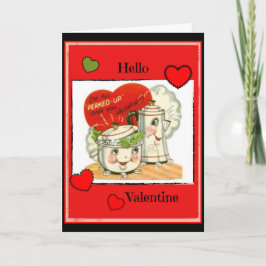 Hej Valentine, jag är alla uppsatt på Valentine Ca Helgkort