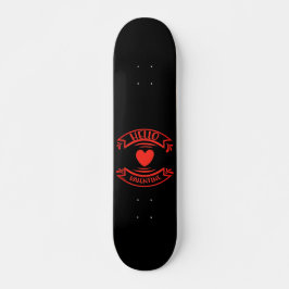HEJ VALENTINE, sött valentinklump Mini Skateboard Bräda 18,5 Cm