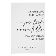 Hej vänner och familj, du ser otrolig ut