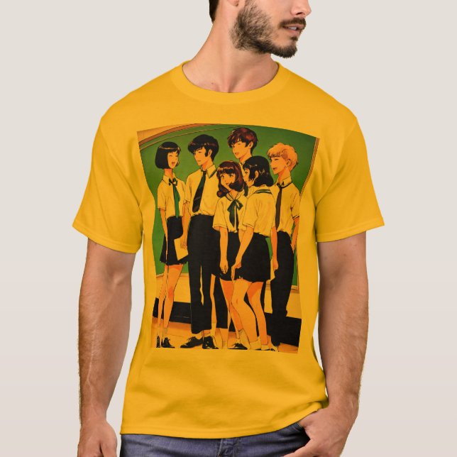 Hej vänner 😀 t shirt (Framsida)